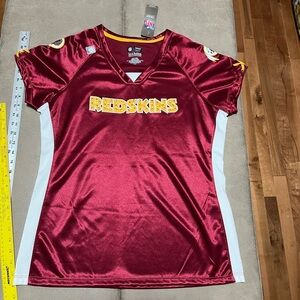NFL Washington Redskins Women's Jersey - Burgundy & White size large